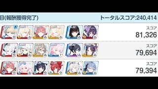 【ブルアカ】3.5勢  合同火力演習 射撃演習 コイン135枚 安め？ 2025年5月【記録用】