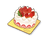 大きなホールケーキ